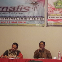 Pada Workshop Jurnalis, Begini Janji Kabid P.D Pontren